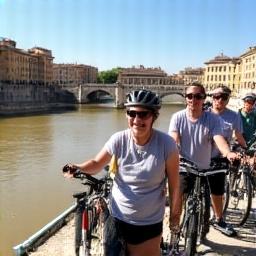 Tour guidato in bici sul Tevere